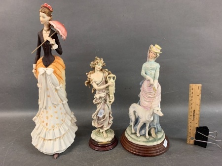 3 Cast Figurines inc. 1 Giuseppe Armani