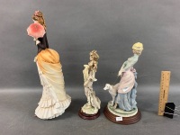 3 Cast Figurines inc. 1 Giuseppe Armani - 2