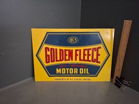 Golden Fleece Tin Sign