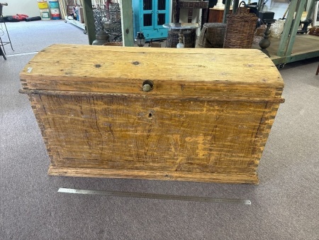 Absolutely Magnificent Extra Large Antique Wooden Chest