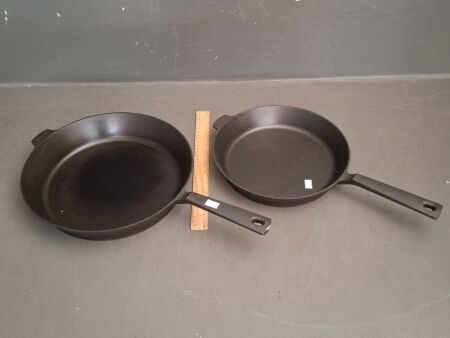 2 Stur Cast Iron Pans Made in Germany