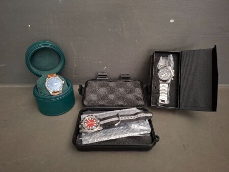 3 Watches - Benyar, Seestern & San Martin