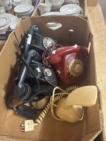 4 Vintage & Mid Century Phones