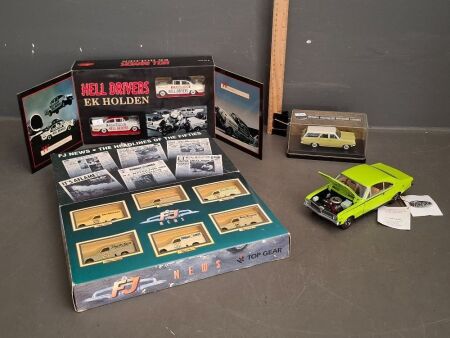 Four Holden Model Cars Boxed