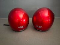 2x RXT Motorbike Helmets - Both Size Small - 2