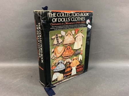 Vintage Collectors Book of Dolls Clothes 1700 - 1929