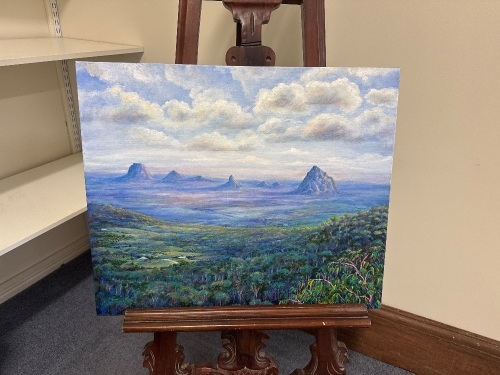Glass House Mountains by Paula Kerr