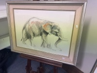 Maragaret Woodward Large Elephant Pencil & Crayon - 4