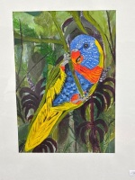 Rainbow Lorikeet Oil by Jan McCloskey - 2