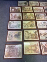 23 Prints of English Bridges & Churches - 2