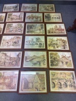 23 Prints of English Bridges & Churches - 3