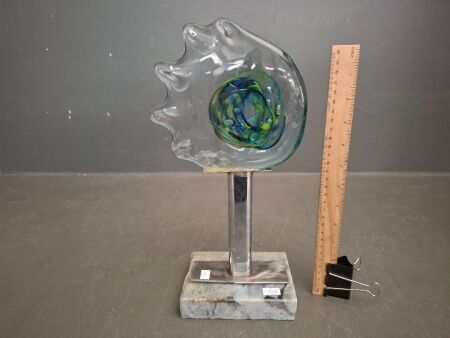 Hand Made Blown Glass Sculpture
