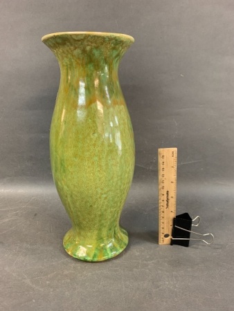 Vintage AustralianÂ  Pottery Drip Glaze Vase