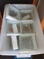 Box Lot of glass bricks