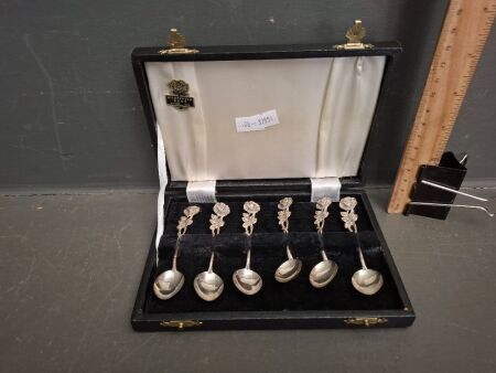 Hildsheim Rose Silver 638 Tea Spoons