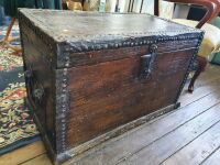 Antique carved box