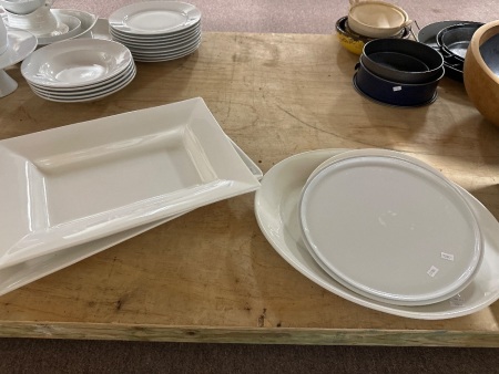 6x Different Sized Platters