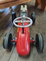 Red Childs Pedal Racing Car - 3